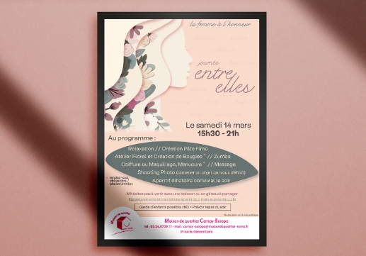 Communication maison de quartier